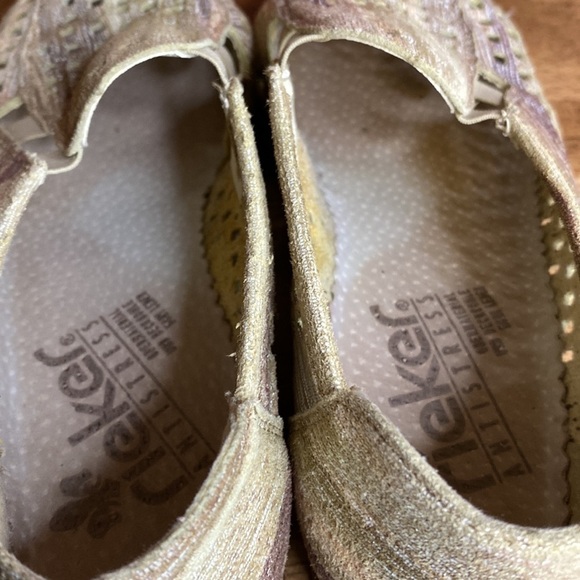 Rieker Anti-stress Slip On Mesh Neutral Perforated Loafers Size 6 - Picture 10 of 16